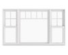 Standard Rectangular Cottage One High Replacement Window