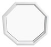 Hexagon Fiberglass Replacement Window